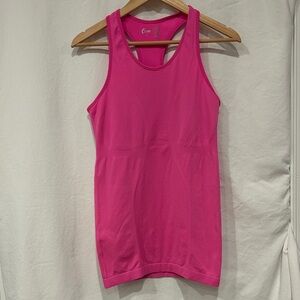 ZYIA Athletic Copper Charge Hot Pink Tank Top